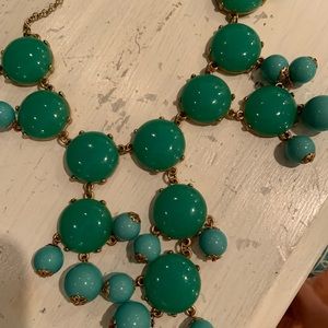 Long bubble style necklace